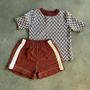 Misha & Puff knit top + shorts